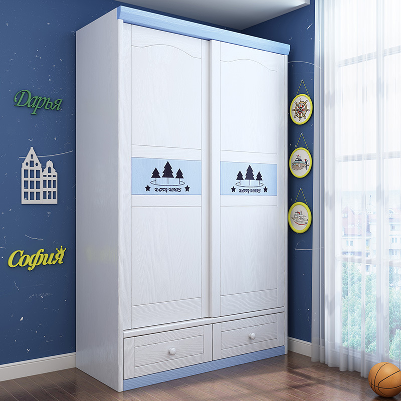 Baby Clothing Wardrobe - Современный деревянный шкаф для хранения детской