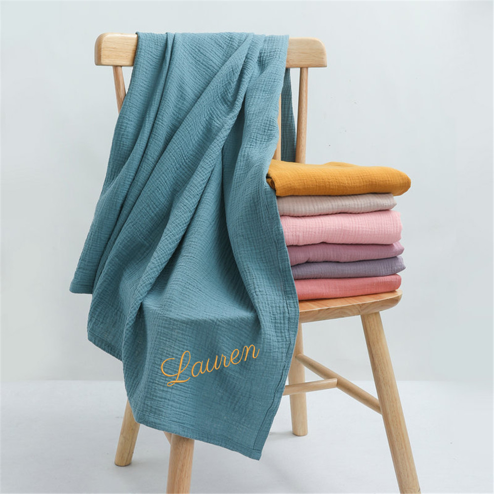 Muslin Swaddle Wrap - Хлопковая муслиновая пеленка для новорожденных, одеяло