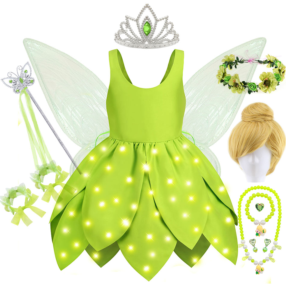 Baby Clothing Dresser - Платье феи Тинкер Белл для маленьких