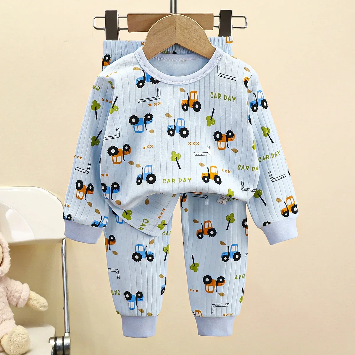 Baby Sleep Suit - Детские теплые пижамы из чистого хлопка
