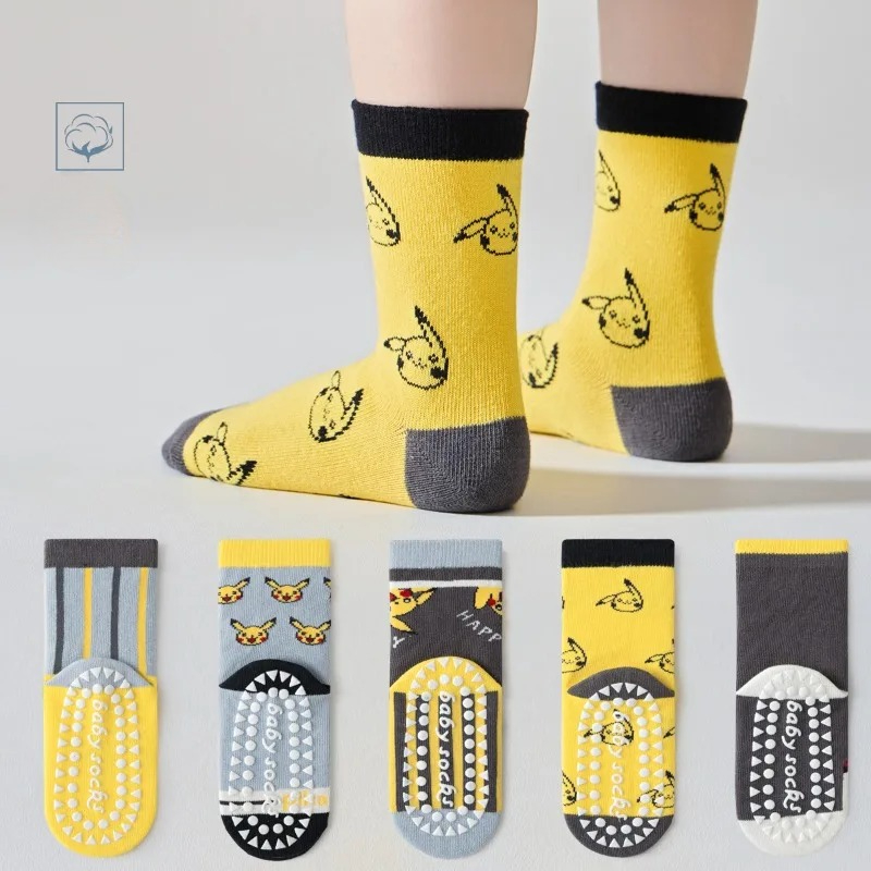 Baby Clothing Accessories - 5 пар детских носков с аниме-принтом,