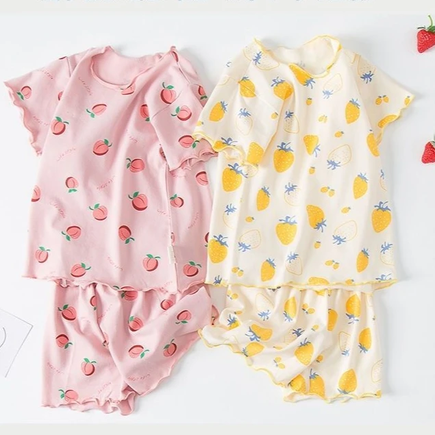 Baby Sleep Suit - Летний пижамный комплект для девочек: шорты
