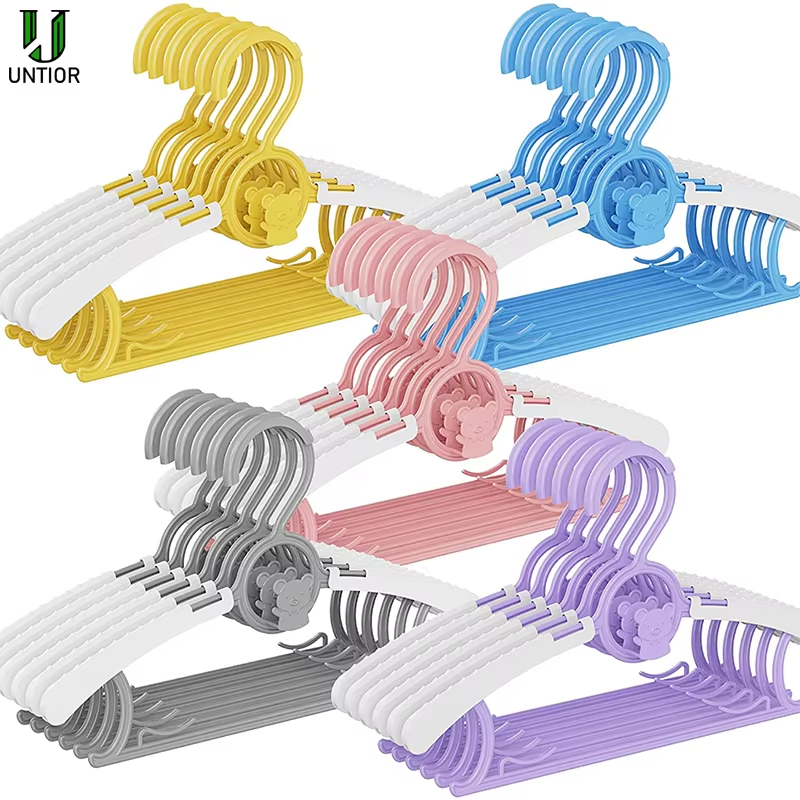 Baby Clothing Hanging Rack - 10 упаковок, противоскользящая вешалка для детской