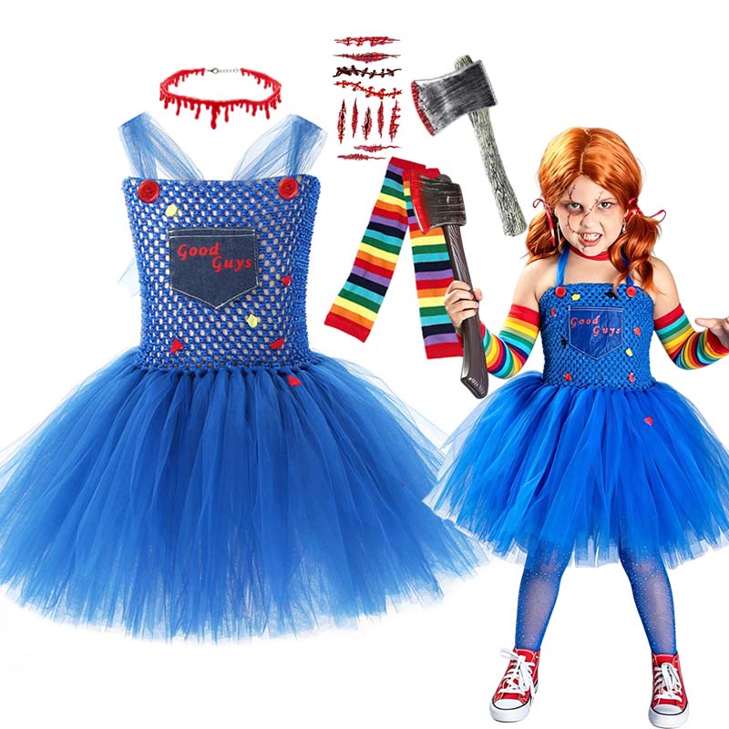 Baby Tutu Skirt - Костюм для девочек на Хэллоуин: страшная