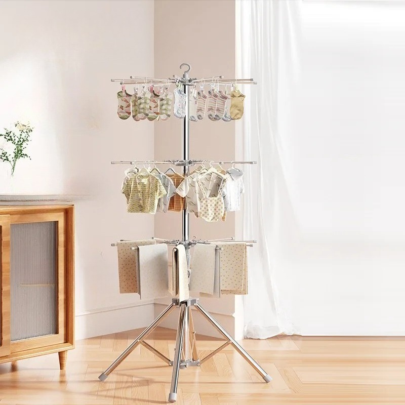 Baby Clothing Hanging Rack - Сушилка для детской одежды - складной