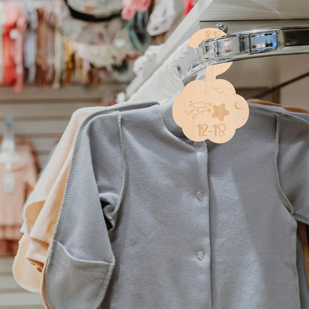 Набор из 14 деревянных раздели – обзор и цена Baby Clothing Wardrobe