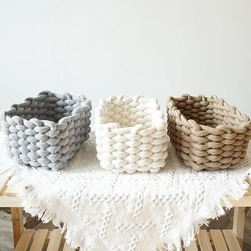 Плетеная корзина для хранения  – обзор и цена Baby Clothing Basket