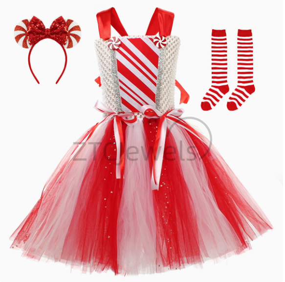 Рождественское платье-пачка яр – обзор и цена Baby Tutu Skirt