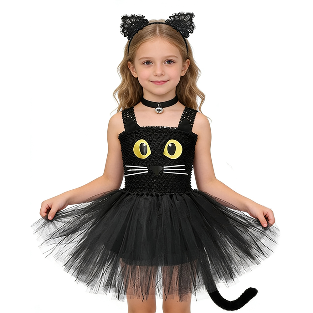 Платье-пачка с черной кошкой д – обзор и цена Baby Tutu Skirt