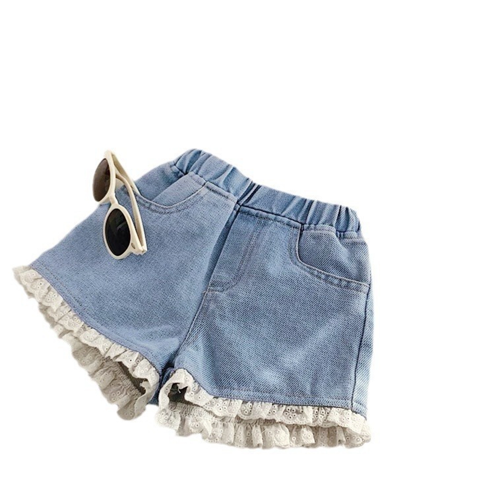 Летние джинсовые шорты для дев – обзор и цена Baby Clothing Korea