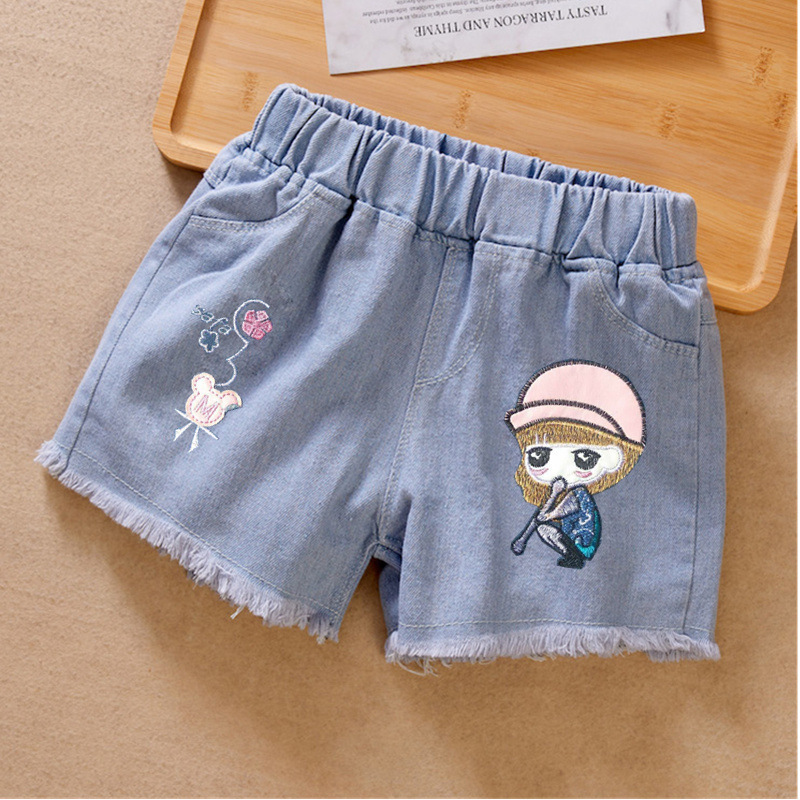 Летние джинсовые шорты для дев – обзор и цена Baby Clothing Korea