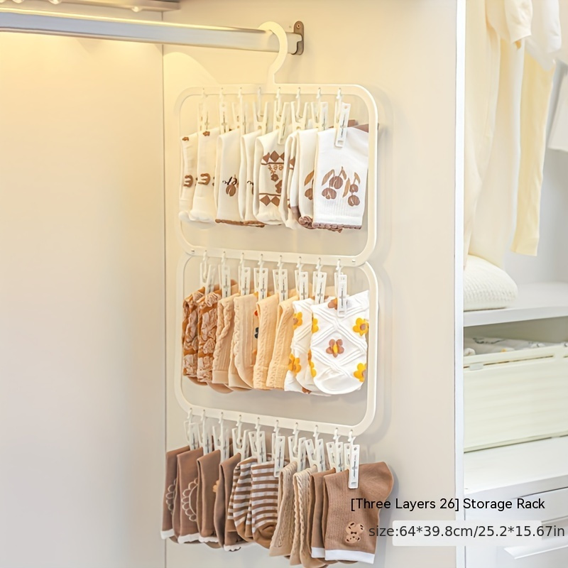 Многофункциональная вешалка дл – обзор и цена Baby Clothing Hanging Rack