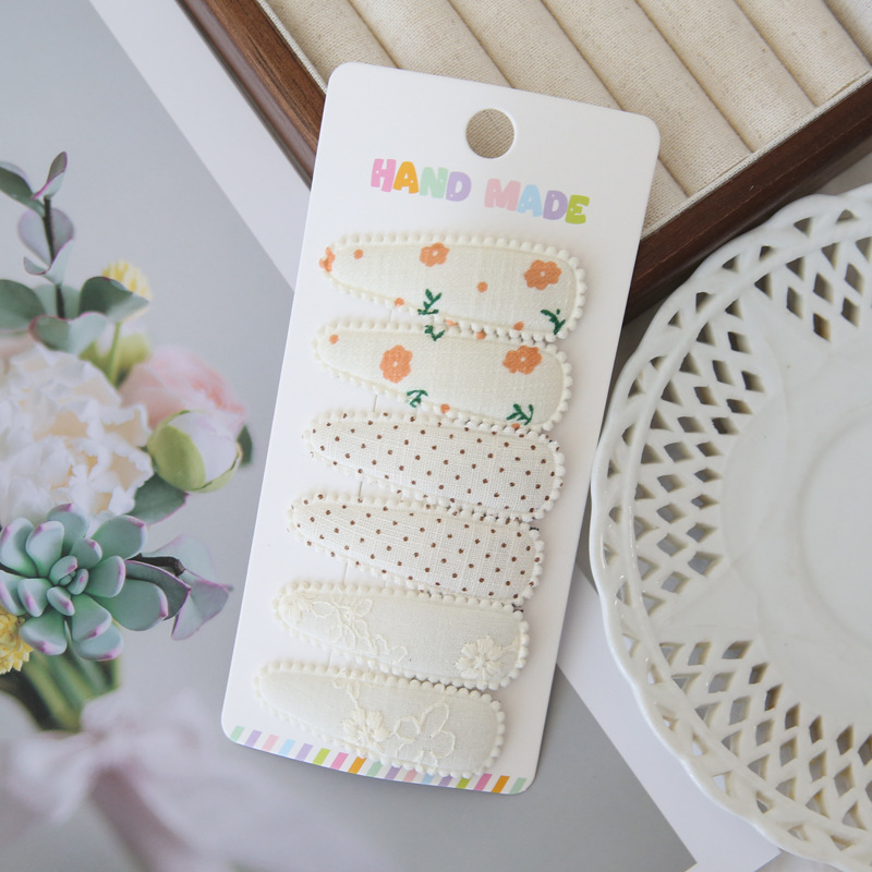 6 шт., тканевые заколки для во – обзор и цена Baby Clothing Material