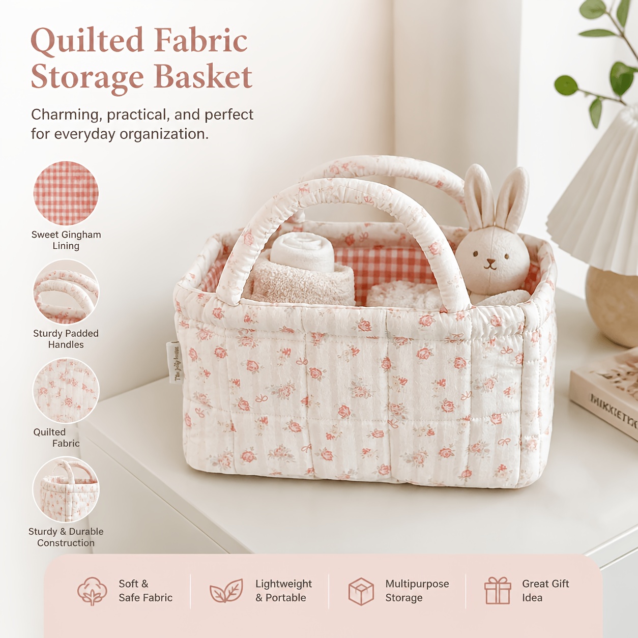 Портативная стеганая корзина д – обзор и цена Baby Clothing Basket