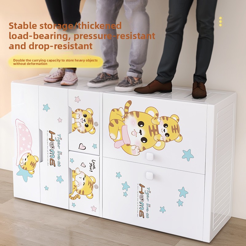 Утолщенный пластиковый шкаф-ор – обзор и цена Baby Clothing Cupboard