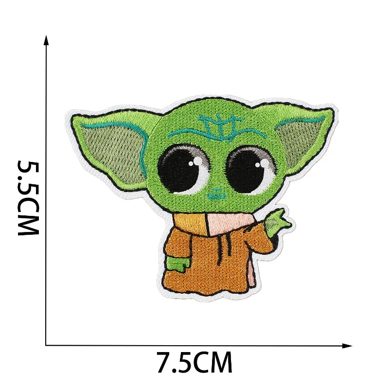 9 шт. нашивок с изображением п – обзор и цена Baby Yoda Clothing