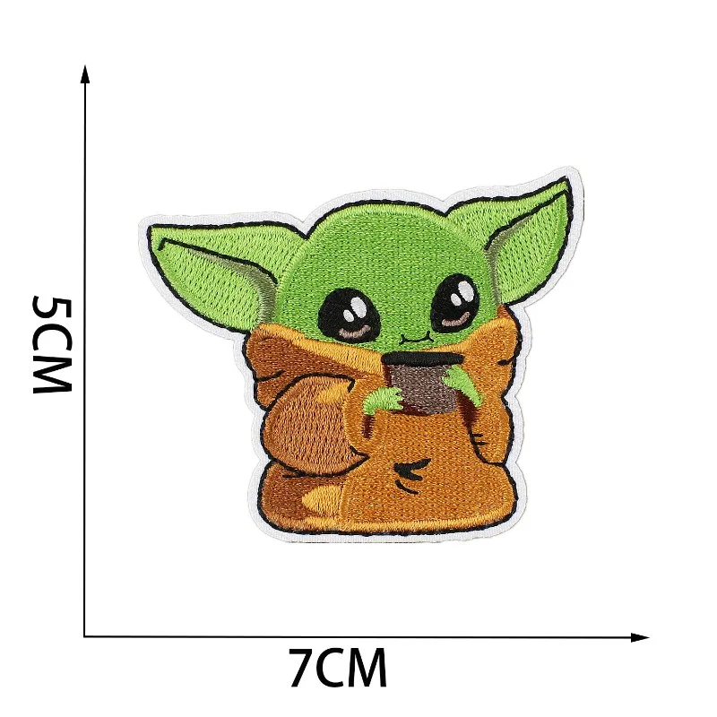 9 шт. нашивок с изображением п – обзор и цена Baby Yoda Clothing