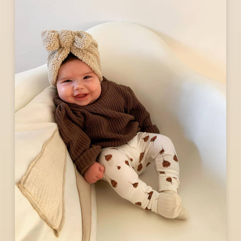 Милый тюрбан с узлом для новор – обзор и цена Baby Clothing Material