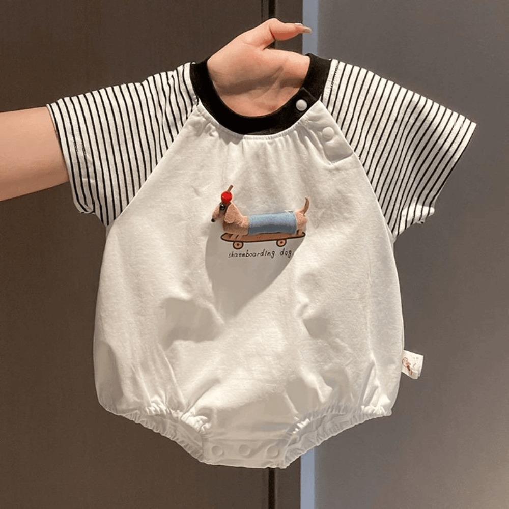 Летний детский комбинезон с му – обзор и цена Baby Clothing Korea