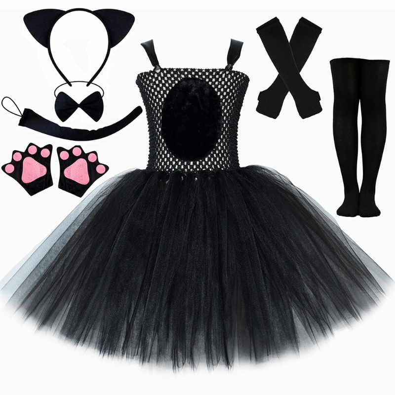 Платье-пачка для девочек с чер – обзор и цена Baby Tutu Skirt
